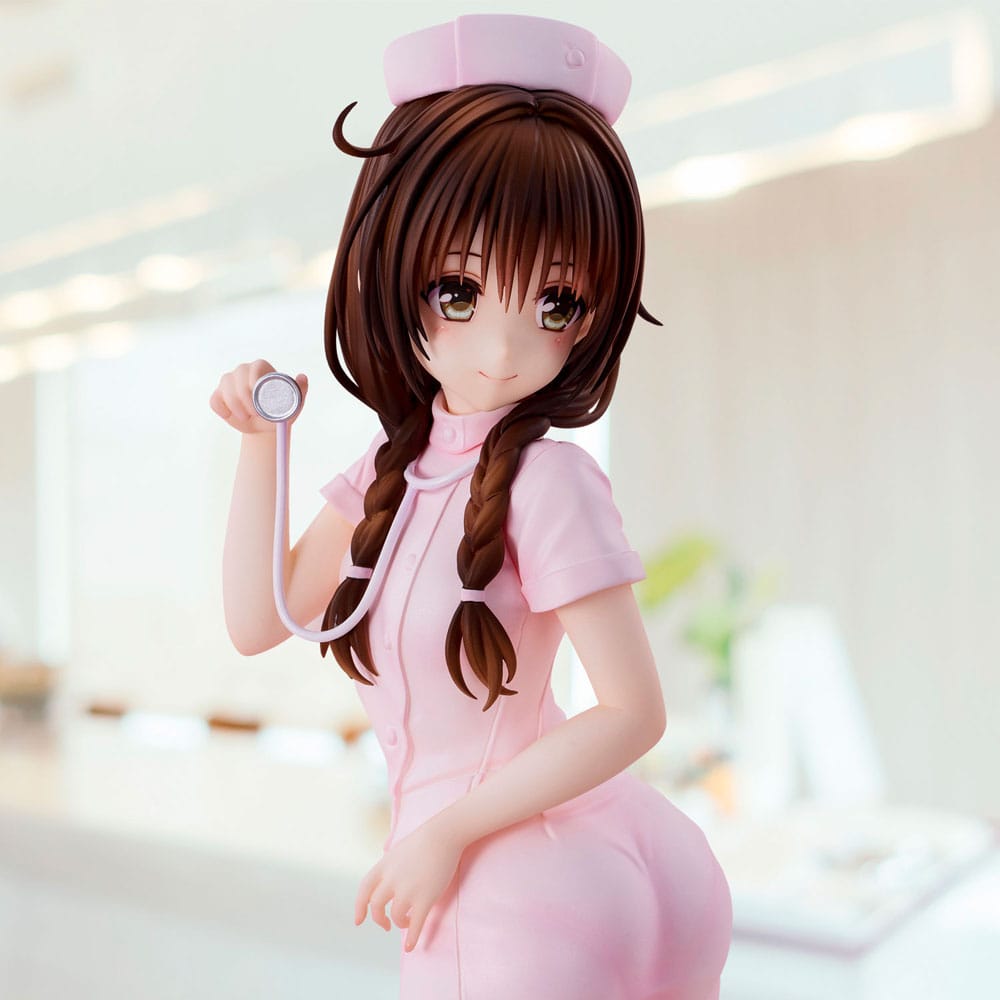 To Love-Ru Darkness Statue PVC Mikan Yuki Nurse Cos 25 cm 4589642714552