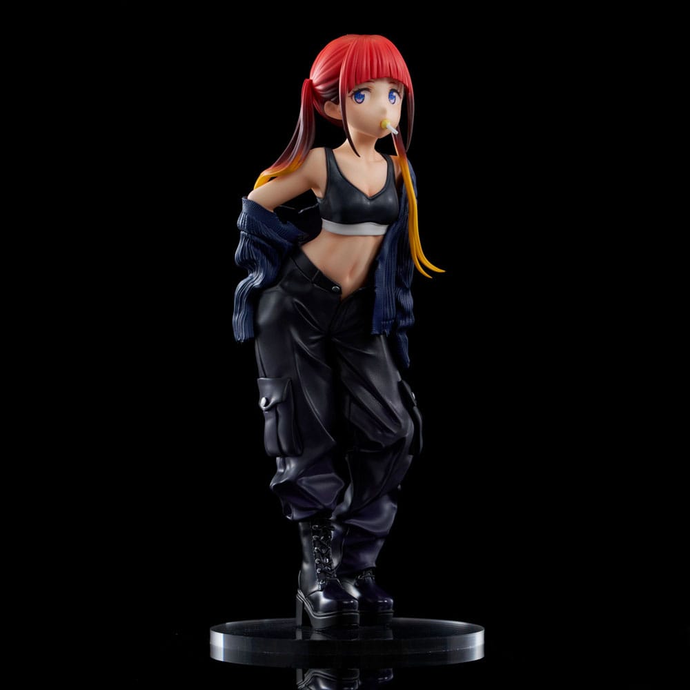 Gridman Universe Zozo Black Collection Statue PVC Chise Asukagawa 21 cm 4589642715641