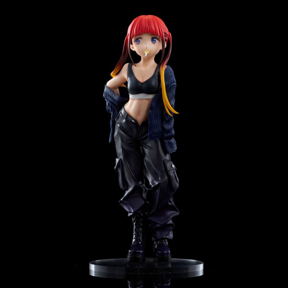 Gridman Universe Zozo Black Collection Statue PVC Chise Asukagawa 21 cm 4589642715641