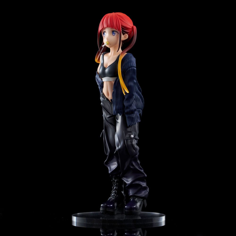 Gridman Universe Zozo Black Collection Statue PVC Chise Asukagawa 21 cm 4589642715641