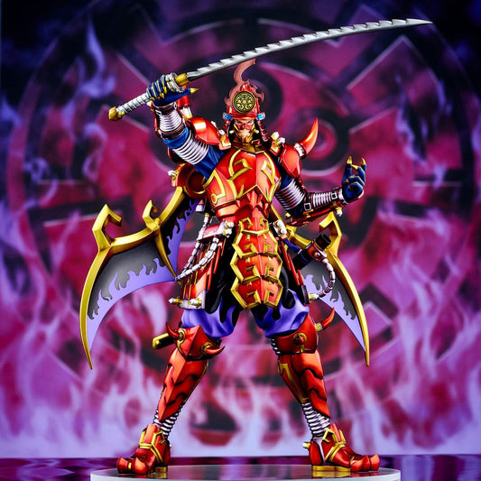 Yu-Gi-Oh! Monster Figure Collection Statue PVC Legendary Six Samurai Shi En 35 cm 4589642714873