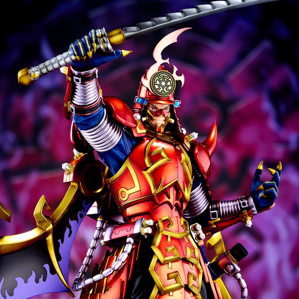 Yu-Gi-Oh! Monster Figure Collection Statue PVC Legendary Six Samurai Shi En 35 cm 4589642714873