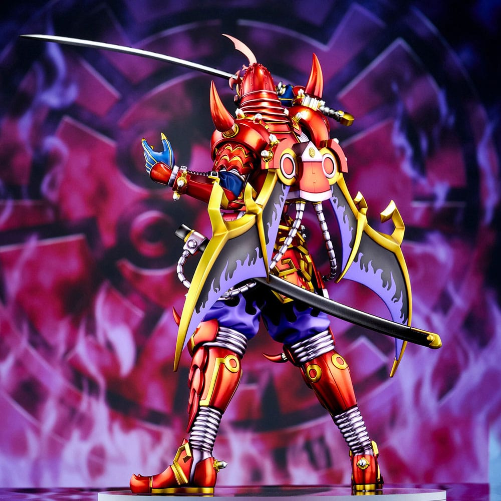 Yu-Gi-Oh! Monster Figure Collection Statue PVC Legendary Six Samurai Shi En 35 cm 4589642714873