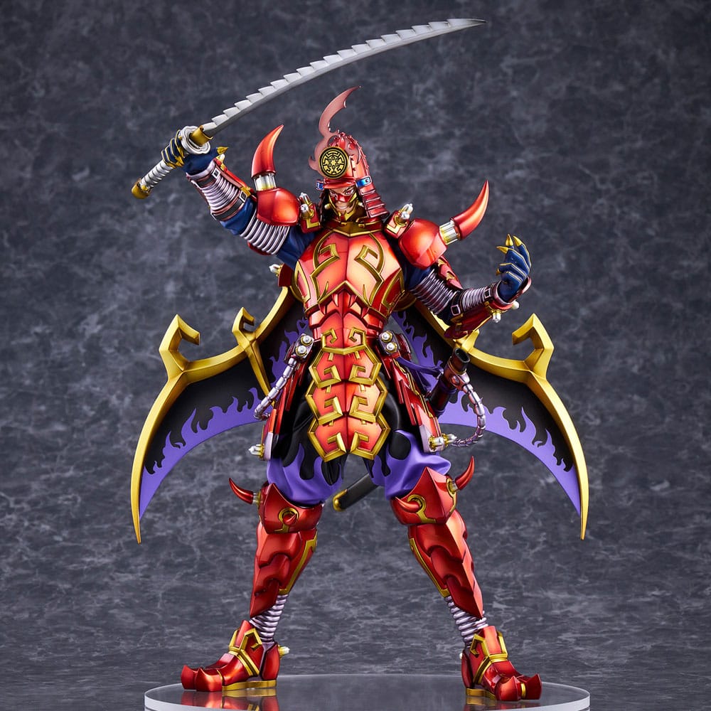 Yu-Gi-Oh! Monster Figure Collection Statue PVC Legendary Six Samurai Shi En 35 cm 4589642714873