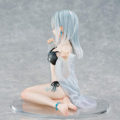 Original Character PVC Statue 1/7 Silver-Haired Girl Sky Blue Morning Special Outfit Ver. by Fuumi Illustration 16 cm 4589642715092