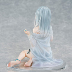 Original Character PVC Statue 1/7 Silver-Haired Girl Sky Blue Morning Special Outfit Ver. by Fuumi Illustration 16 cm 4589642715092