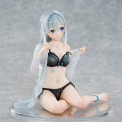 Original Character PVC Statue 1/7 Silver-Haired Girl Sky Blue Morning Special Outfit Ver. by Fuumi Illustration 16 cm 4589642715092