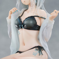 Original Character PVC Statue 1/7 Silver-Haired Girl Sky Blue Morning Special Outfit Ver. by Fuumi Illustration 16 cm 4589642715092