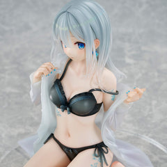 Original Character PVC Statue 1/7 Silver-Haired Girl Sky Blue Morning Special Outfit Ver. by Fuumi Illustration 16 cm 4589642715092