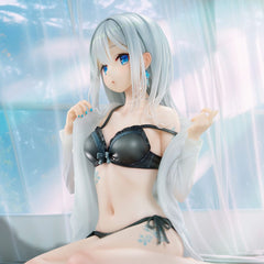 Original Character PVC Statue 1/7 Silver-Haired Girl Sky Blue Morning Special Outfit Ver. by Fuumi Illustration 16 cm 4589642715092