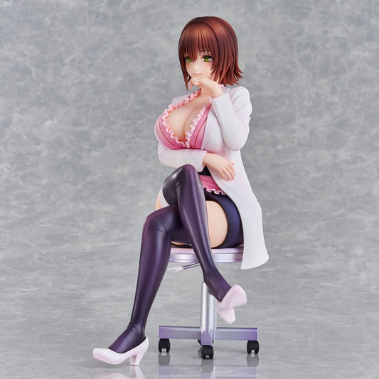 To Love-Ru Darkness Statue PVC Nurse Series: Ryoko Mikado School Nurse Ver. 23 cm 4589642715955