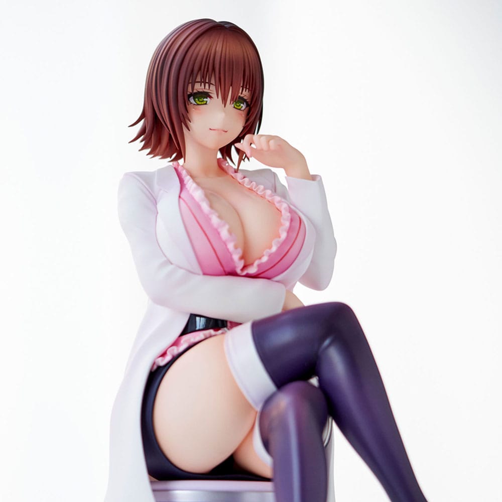 To Love-Ru Darkness Statue PVC Nurse Series: Ryoko Mikado School Nurse Ver. 23 cm 4589642715955