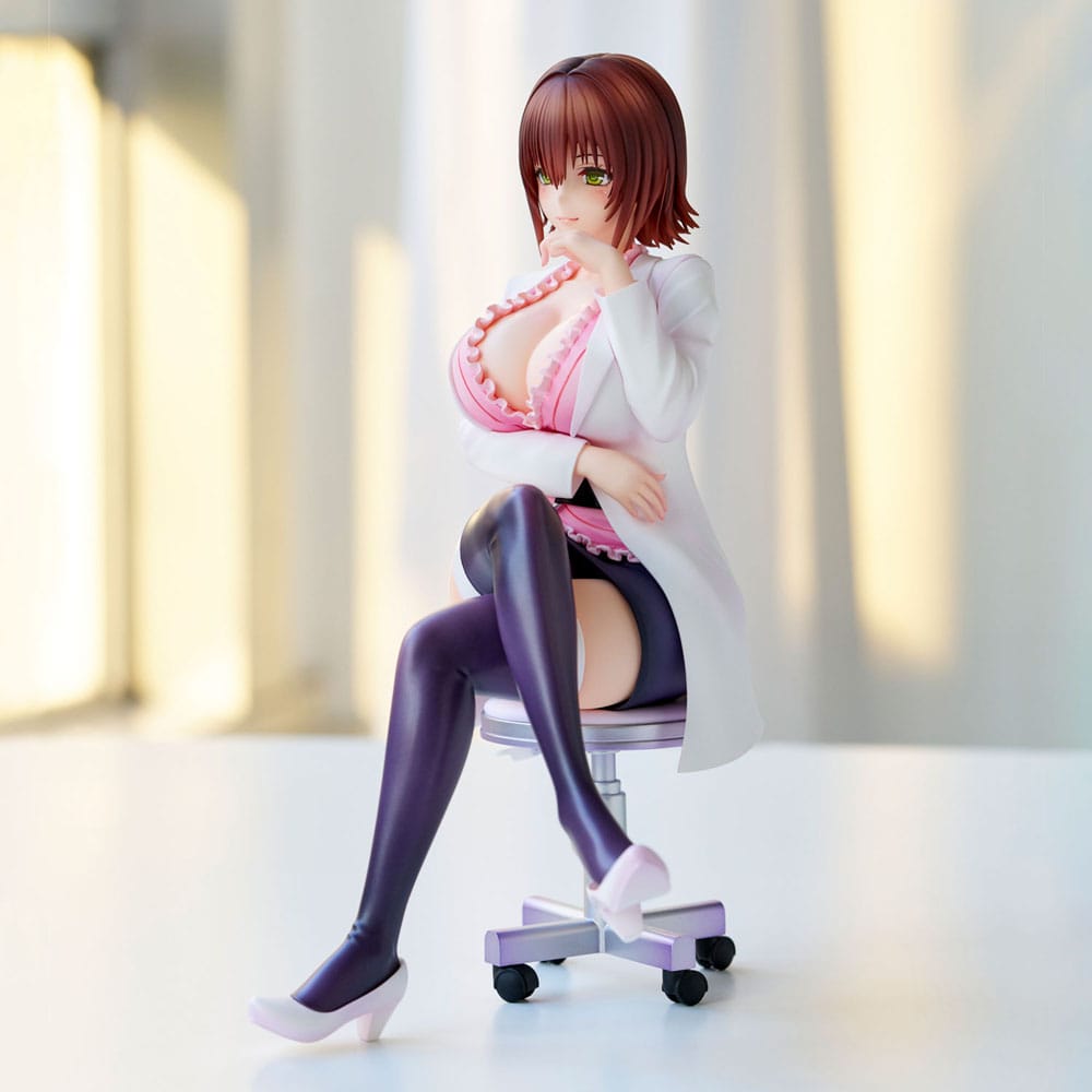 To Love-Ru Darkness Statue PVC Nurse Series: Ryoko Mikado School Nurse Ver. 23 cm 4589642715955