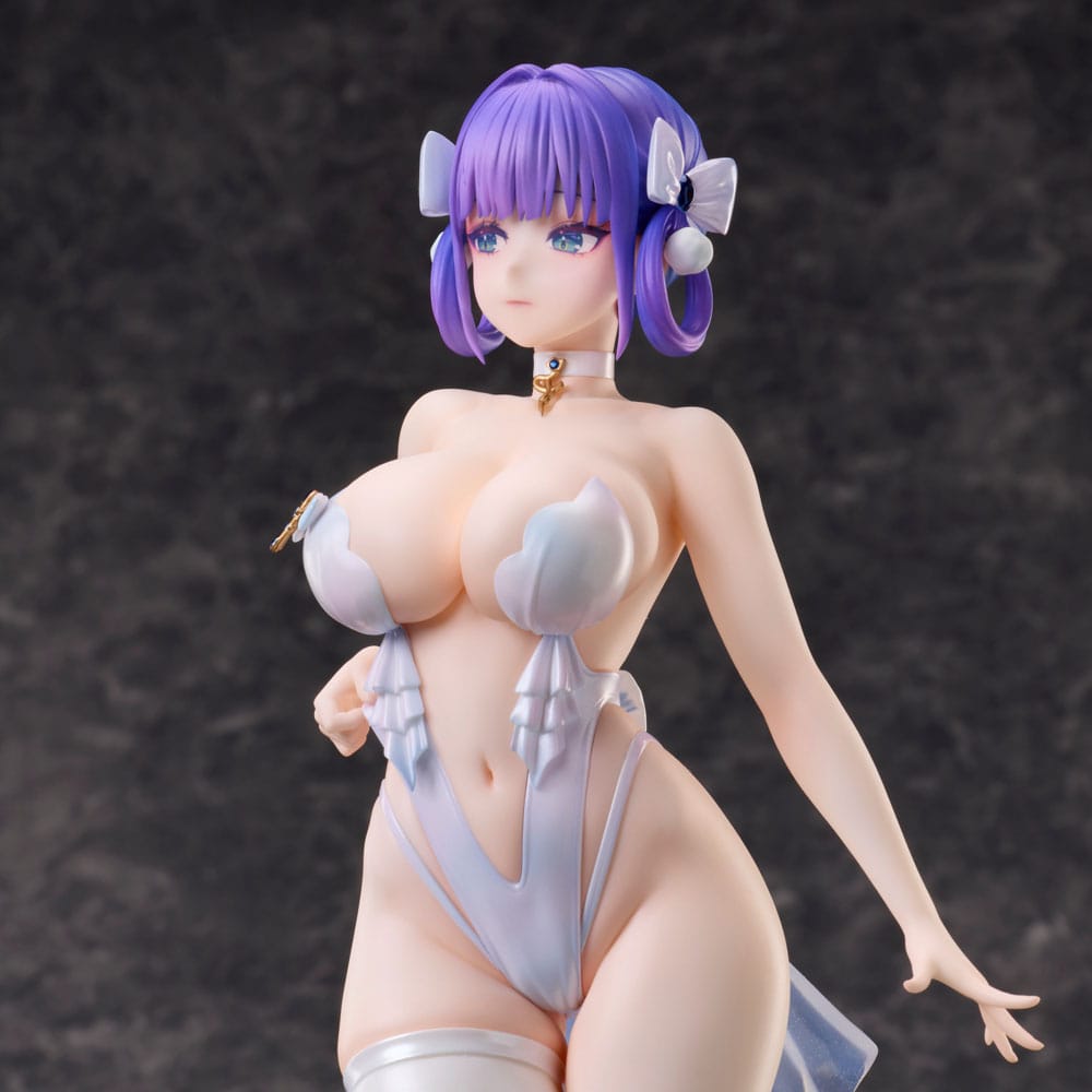 Original Character PVC Statue 1/6 White Queen Lume Illustrated by Chrysa 29 cm 4589642716044