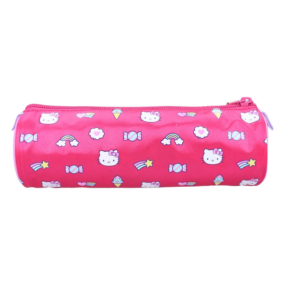 Sanrio Pencil case Hello Kitty Follow The Rainbow Round 8712645318090