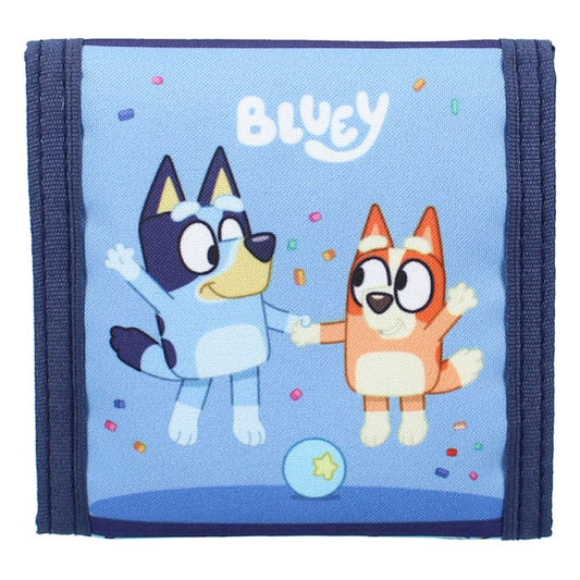 Bluey Wallet Black Bluey Best Friends Fun 8712645315112