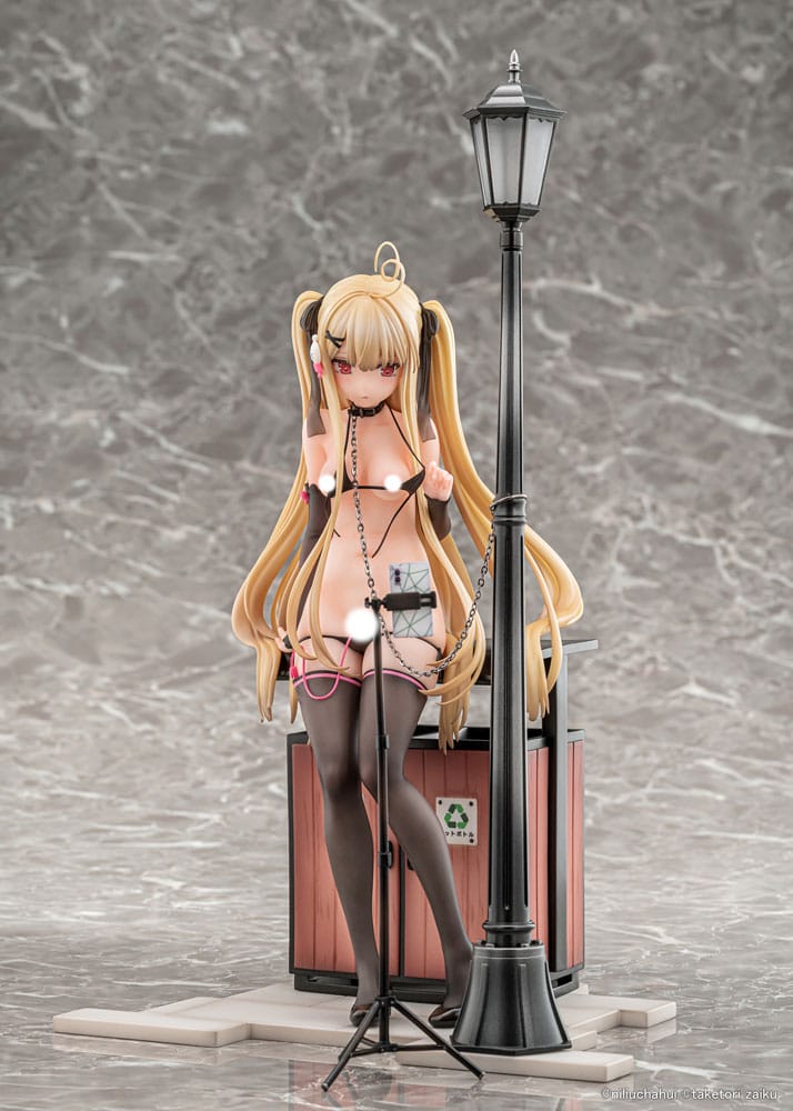 Original Character PVC Statue 1/6 Gyakuryuu Chakai Asaba Tokisaki Illustration By Taketori Zaiku 25 cm 4571603270122