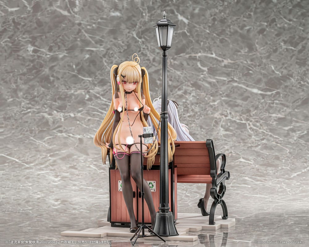 Original Character PVC Statue 1/6 Gyakuryuu Chakai Asaba Tokisaki Illustration By Taketori Zaiku 25 cm 4571603270122