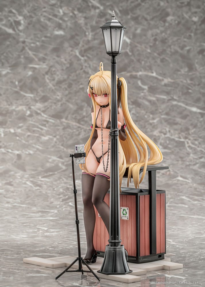 Original Character PVC Statue 1/6 Gyakuryuu Chakai Asaba Tokisaki Illustration By Taketori Zaiku 25 cm 4571603270122