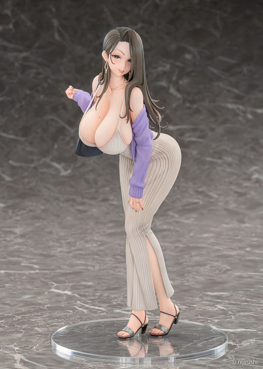 Original Character PVC Statue 1/6 Nijirushi Nihon Mama Zukan - Arisa Kitamura illustration by Chie Masami Regular Edition 26 cm 4571603270184