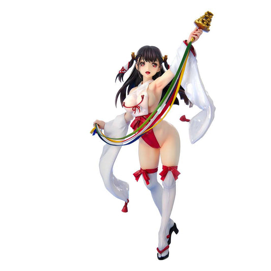 Original Character PVC Statue Tight na Oshigoto #2 - Shrine Maiden Akane Kagura 25 cm 4562389471773