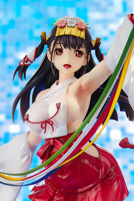 Original Character PVC Statue Tight na Oshigoto #2 - Shrine Maiden Akane Kagura 25 cm 4562389471773