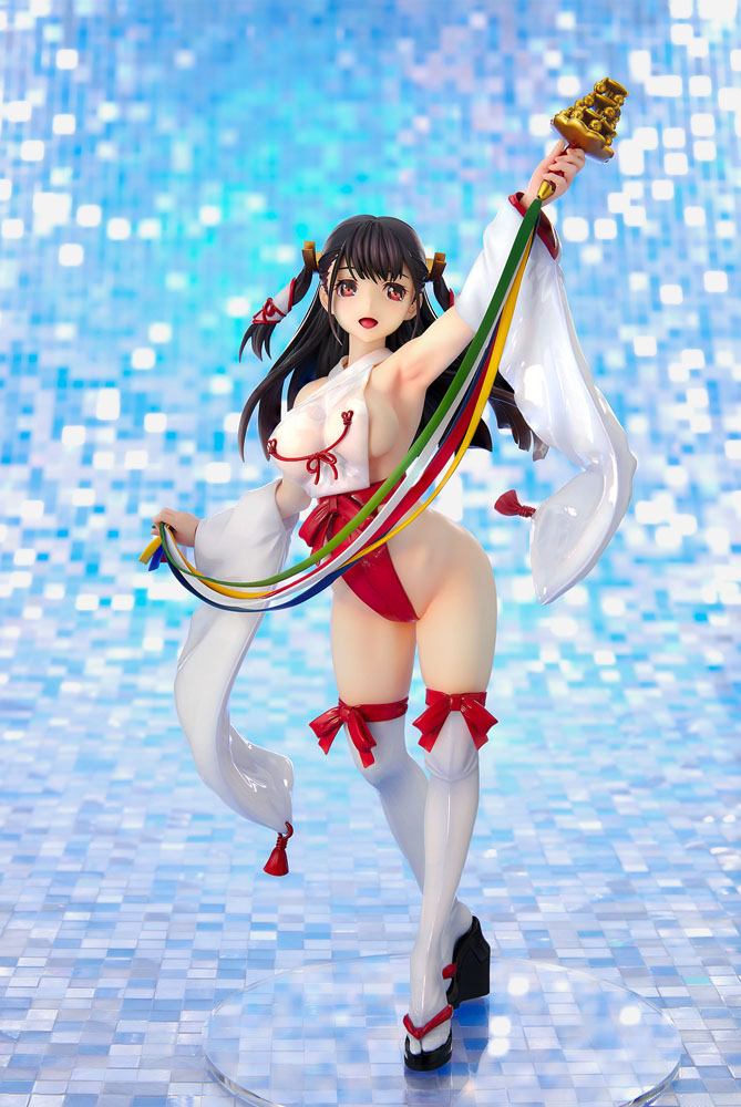 Original Character PVC Statue Tight na Oshigoto #2 - Shrine Maiden Akane Kagura 25 cm 4562389471773