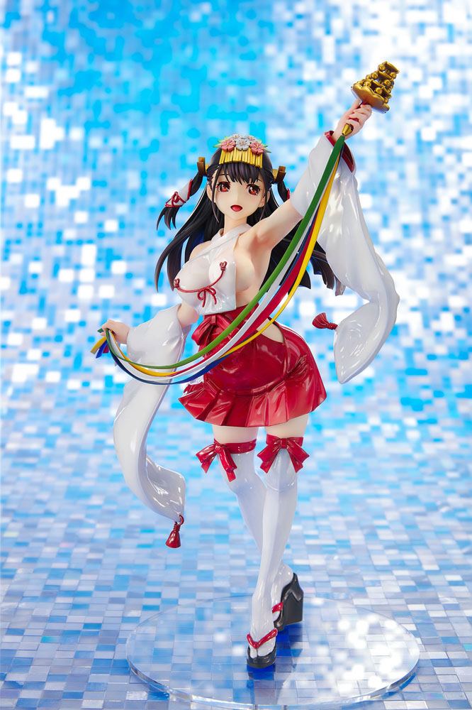 Original Character PVC Statue Tight na Oshigoto #2 - Shrine Maiden Akane Kagura 25 cm 4562389471773