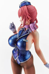 Original Character PVC Statue Tight na Oshigoto Work 3: Cabin Attendant Aya Saionji 25 cm 4562389472022