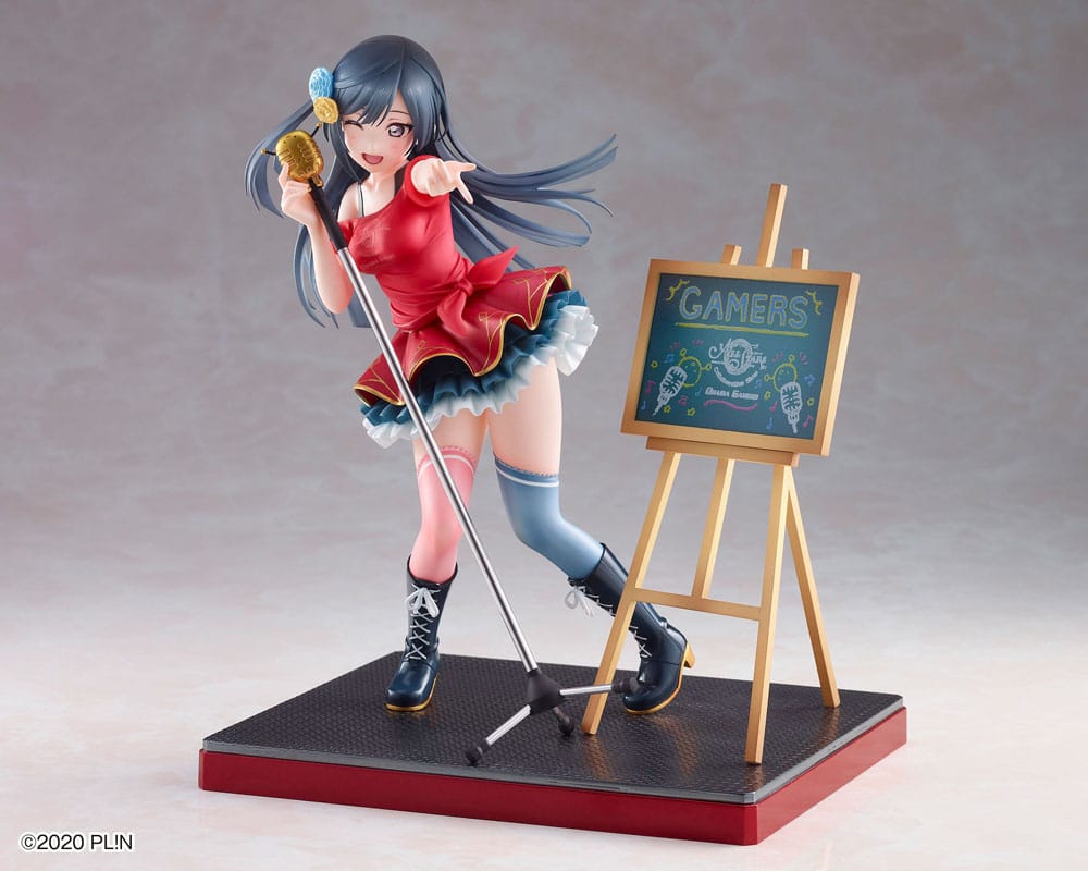 Love Live! Nijigasaki High School Idol Club PVC Statue 1/7 Odaiba Gamers Signboard Girl Setsuna Yuki 21 cm 4943209612161