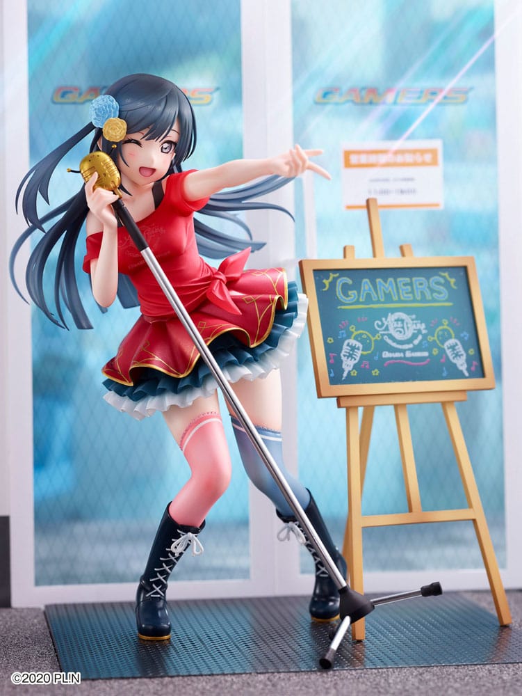 Love Live! Nijigasaki High School Idol Club PVC Statue 1/7 Odaiba Gamers Signboard Girl Setsuna Yuki 21 cm 4943209612161