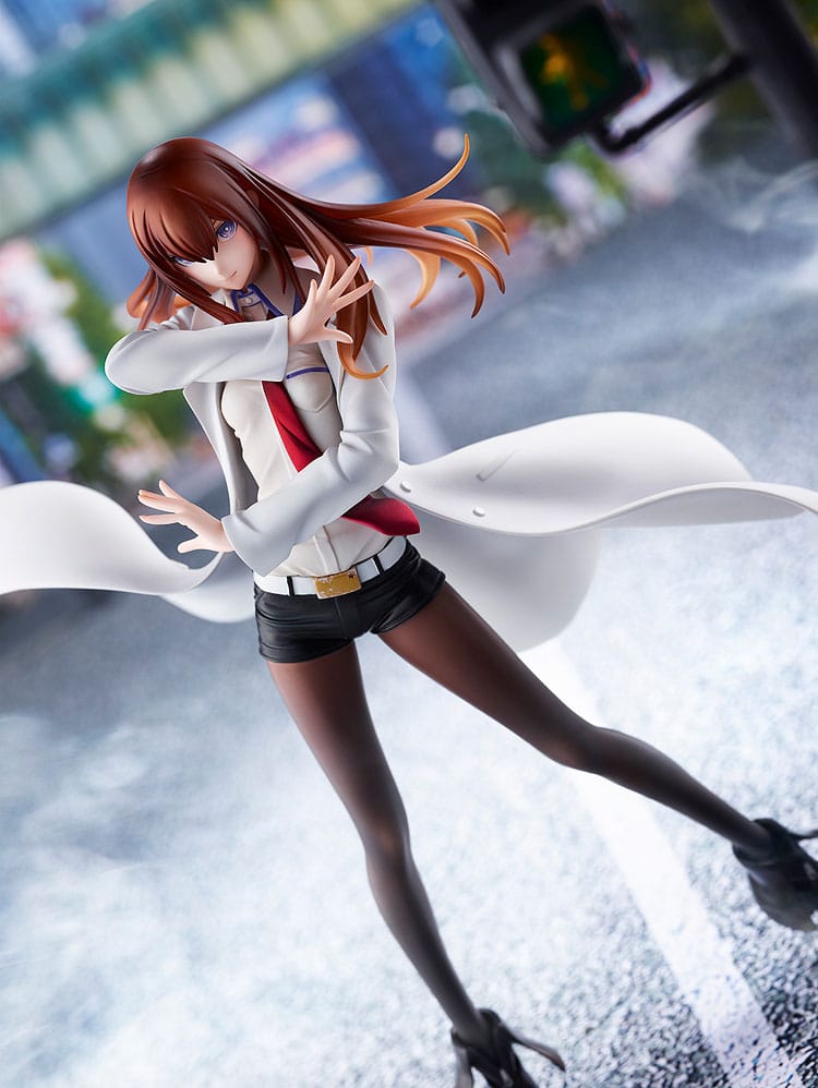 Steins Gate PVC Statue 1/7 Kurisu Makise (Lab Coat Style) 22 cm 4943209612178