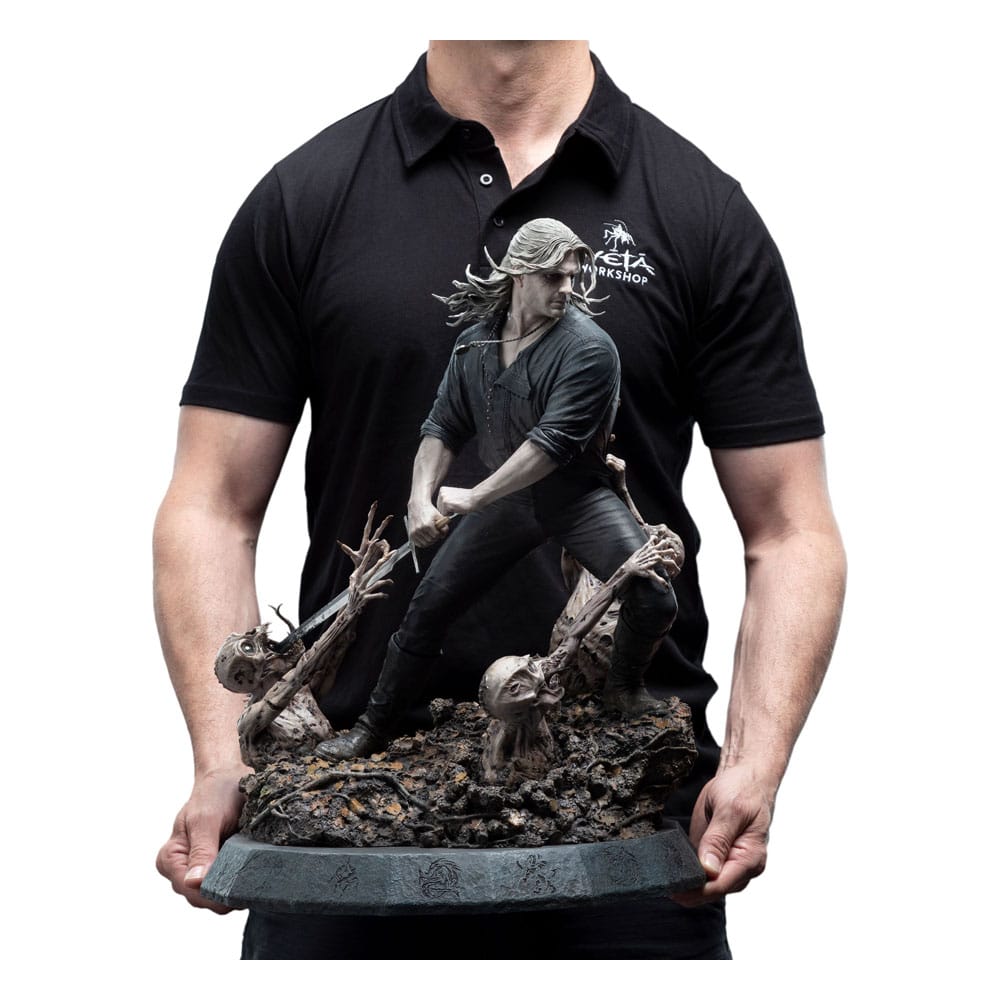 The Witcher Statue 1/4 Geralt the White Wolf 51 cm 9420024742310