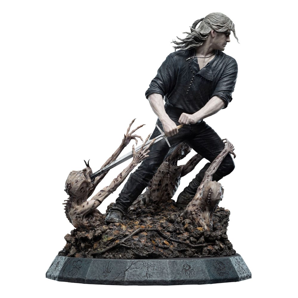 The Witcher Statue 1/4 Geralt the White Wolf 51 cm 9420024742310