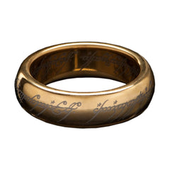 Lord of the Rings Tungsten Ring The One Ring (gold plated) Size 12 9420024712337