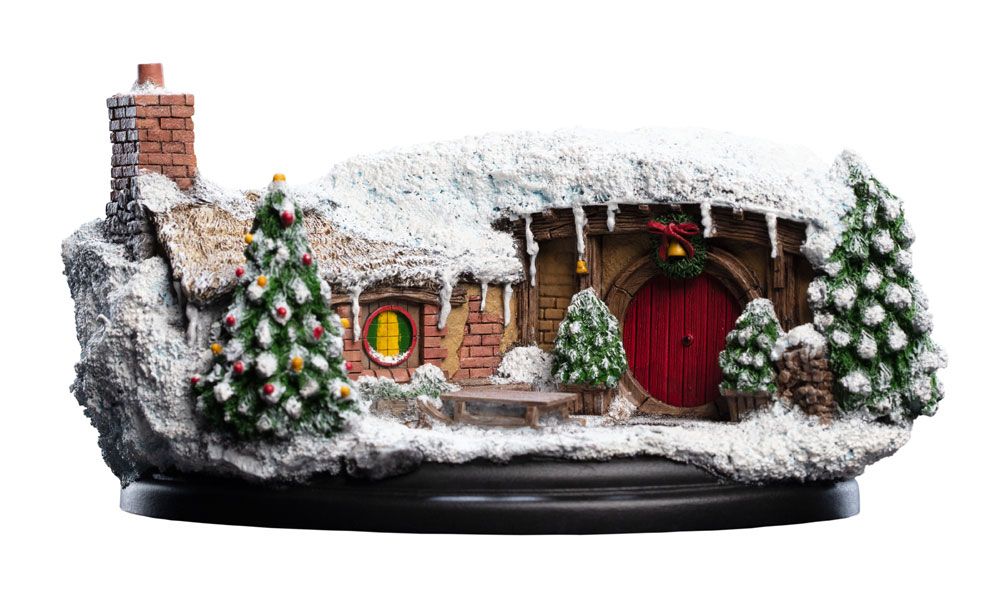 The Hobbit An Unexpected Journey Statue 35 Bagshot Row Christmas Edition 7 cm 9420024730201