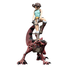 Tomb Raider Mini Epics Vinyl Figure Lara Croft & Raptor 24 cm 9420024739372