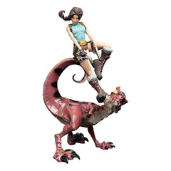 Tomb Raider Mini Epics Vinyl Figure Lara Croft & Raptor 24 cm 9420024739372