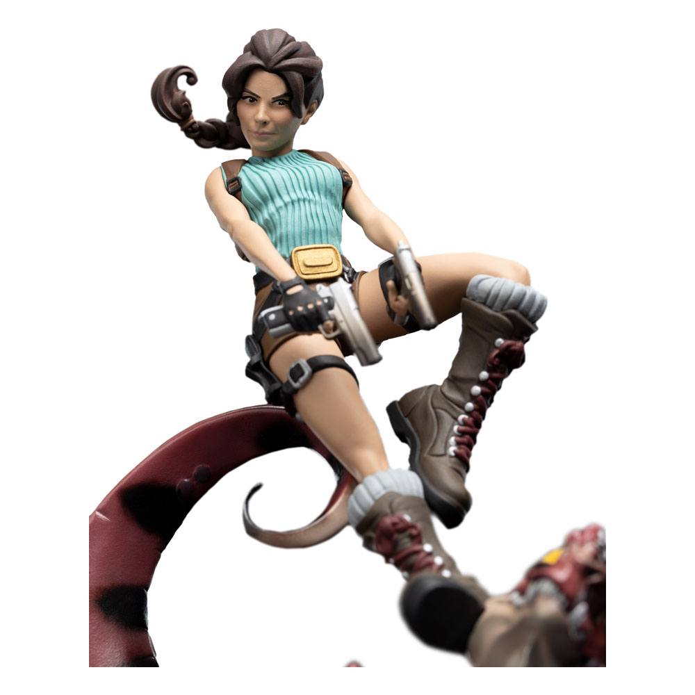 Tomb Raider Mini Epics Vinyl Figure Lara Croft & Raptor 24 cm 9420024739372