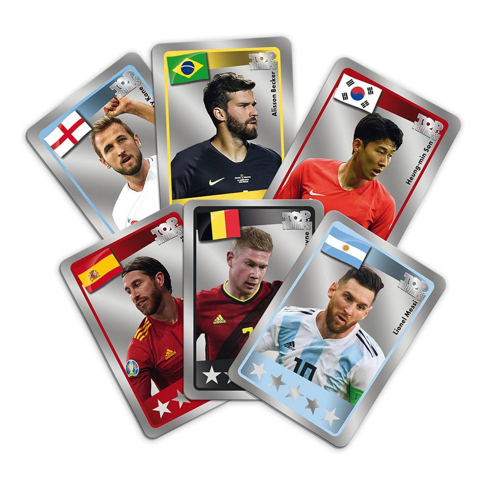 World Football Stars Top Trumps Match The Crazy Cube Game 5036905045933