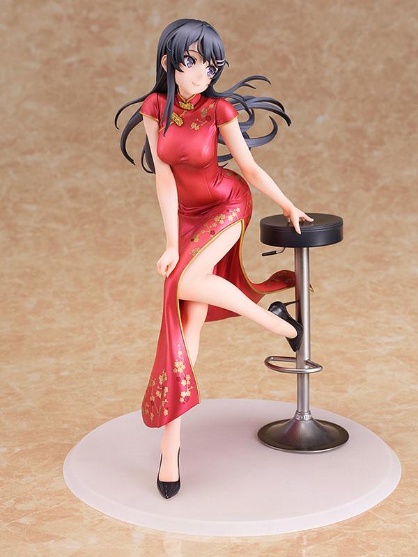 Rascal Does Not Dream of Bunny Girl Senpai Statue 1/7 Mai Sakurajima Chinese Dress Ver. 22 cm 4562177700566