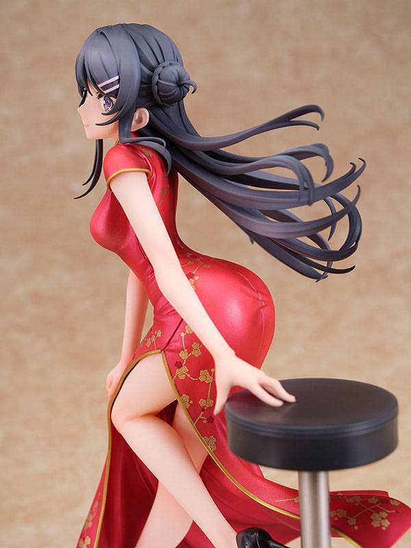 Rascal Does Not Dream of Bunny Girl Senpai Statue 1/7 Mai Sakurajima Chinese Dress Ver. 22 cm 4562177700566