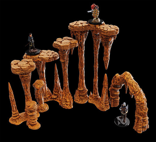 WarLock Tiles Accessory: Stalactites & Stalagmites 0634482165478