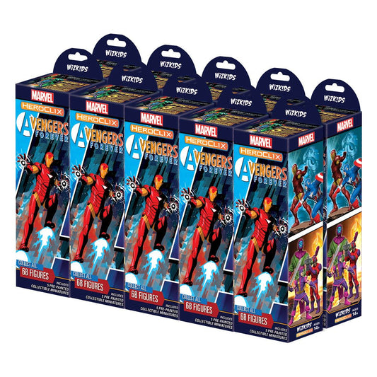 Marvel HeroClix: Avengers Forever Booster Brick (10) 0634482848555