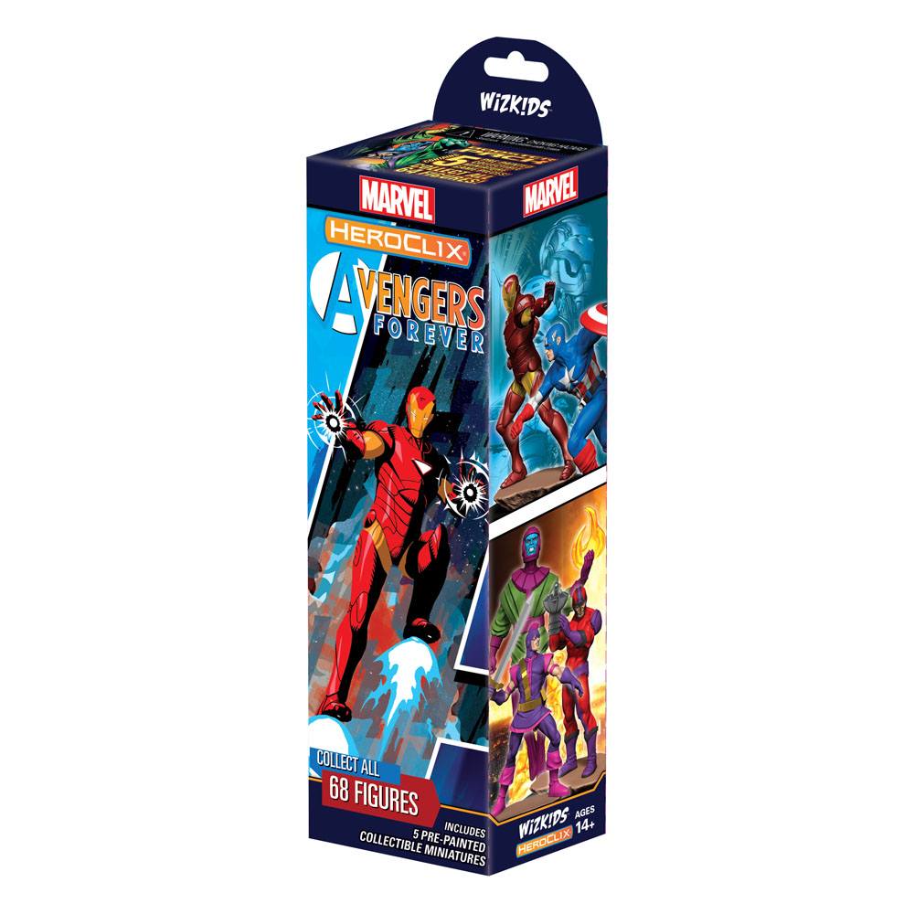 Marvel HeroClix: Avengers Forever Booster Brick (10) 0634482848555