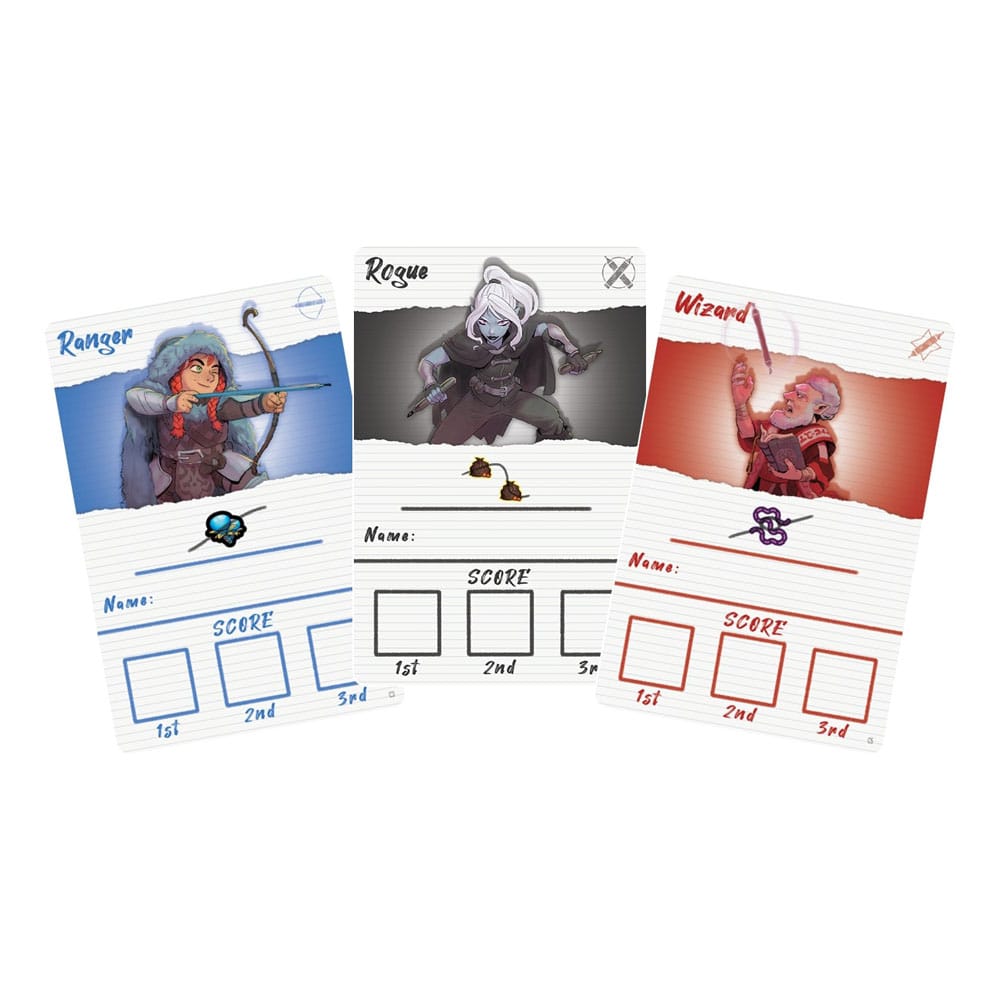 Dungeons & Dragons: Dungeon Scrawlers - Heroes of Waterdeep Strategy Game *English Version* 0634482875704