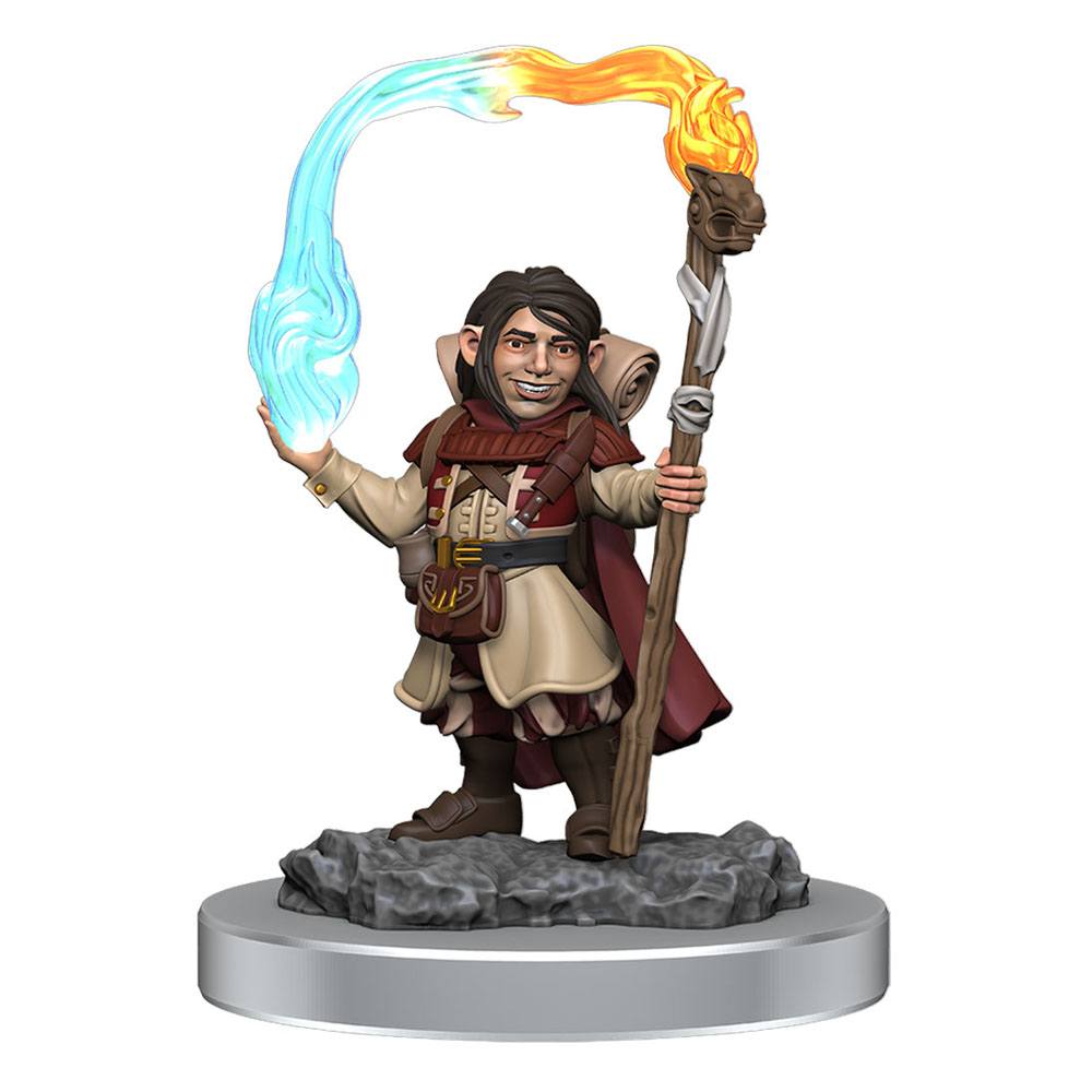 D&D Nolzur's Marvelous Miniatures Unpainted Miniatures 2-Pack Halfling Wizards 0634482904138