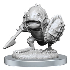 D&D Nolzur's Marvelous Miniatures Unpainted Miniatures 2-Pack Locathah & Seal 0634482904183