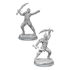 D&D Nolzur's Marvelous Miniatures Unpainted Miniatures 2-Packs  Githyanki Case (4) 0634482904961