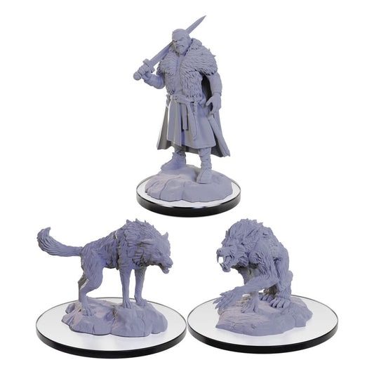 D&D Nolzur's Marvelous Miniatures miniature Unpainted Loup Garou 0634482906743